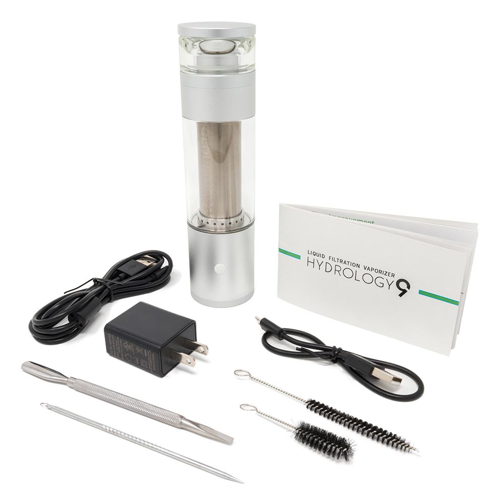 Hydrology 9 Vaporizer for Dry Herb with Water Filtration System